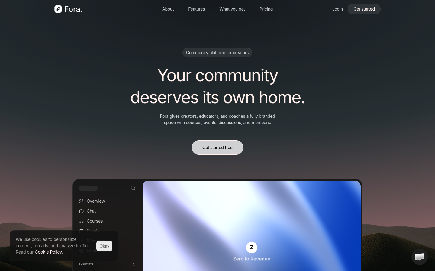 Fora — Dark