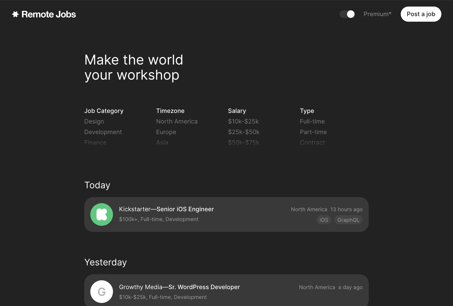 Remote Jobs