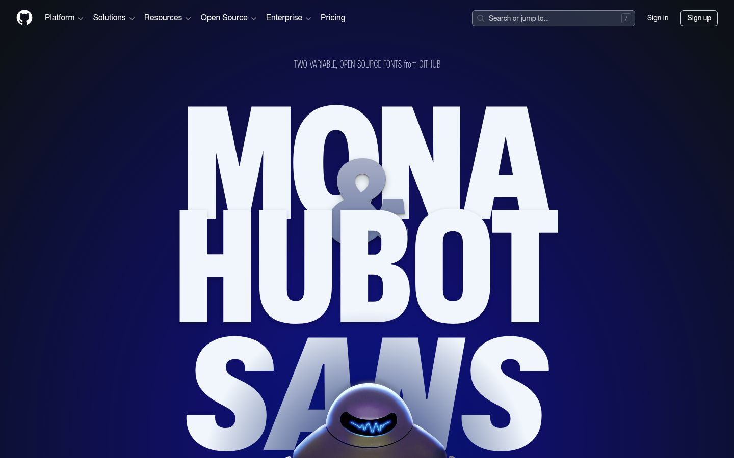Mona & Hubot Sans